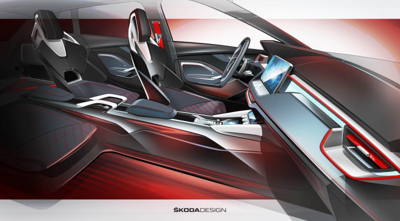 Met de VISION RS concept car blikt ŠKODA vooruit op de toekomst van de ŠKODA RS-modellen