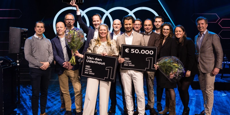 Autobedrijf Van den Udenhout bekroond tot Audi Dealer van het Jaar 2023