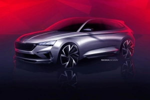 ŠKODA kondigt met concept car Vision RS nieuw compact model aan