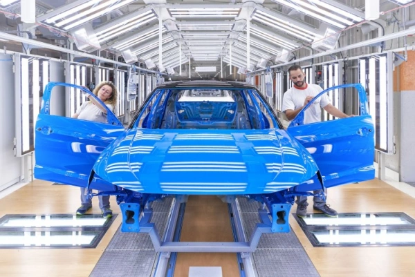 De nieuwe Audi A1 in productie in de SEAT-fabriek in Spanje