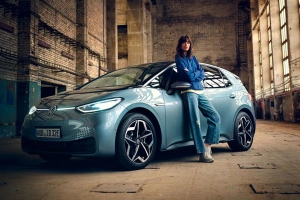 Elektrische Volkswagen ID.3 maakt geluid